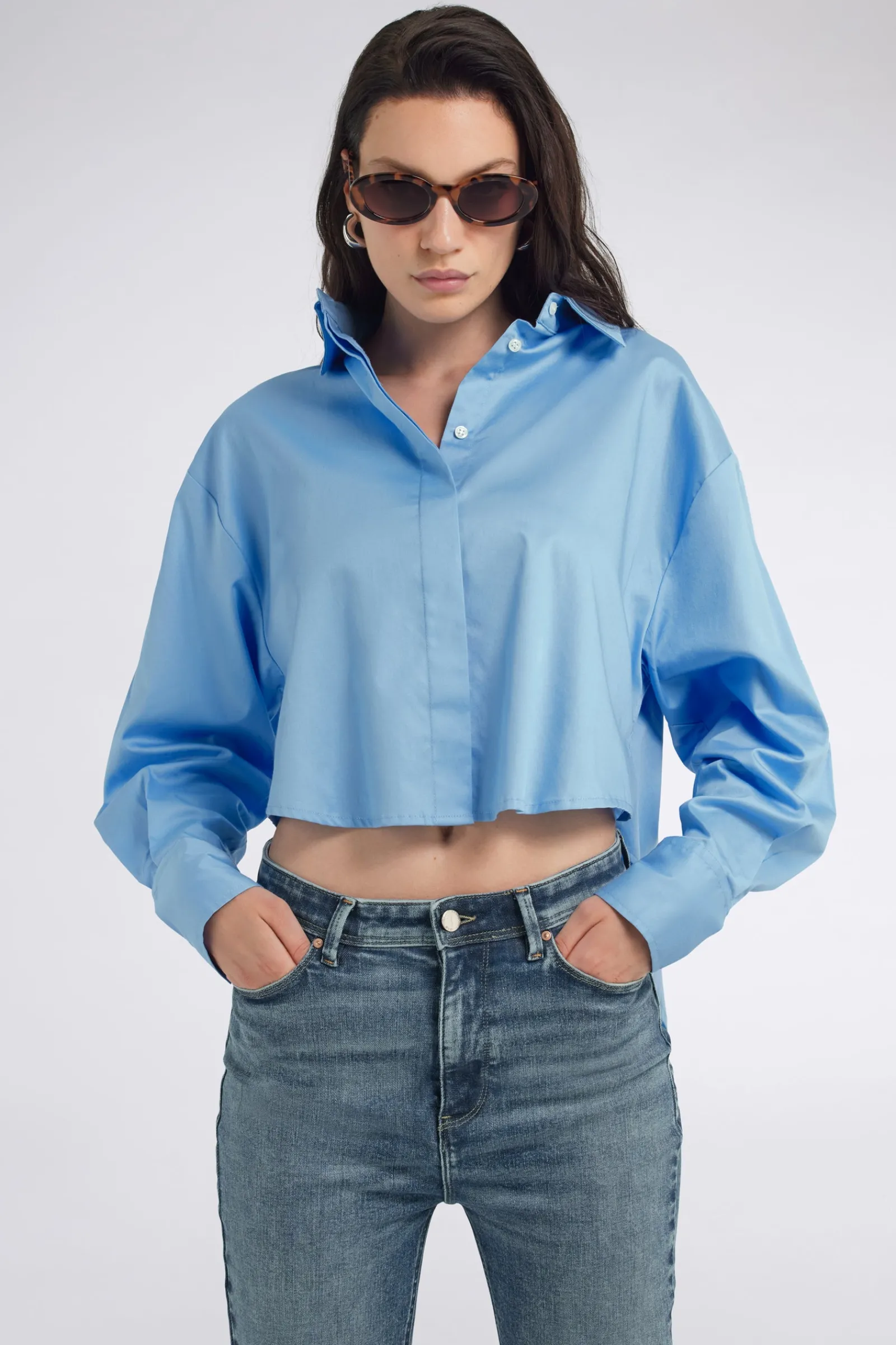 Store KAELY CROPPED Mujer Camisas